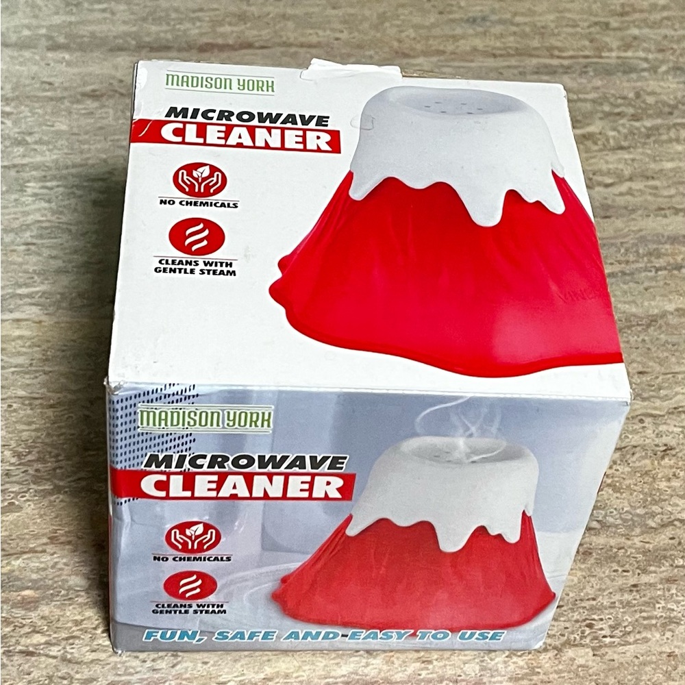 NIB Madison York safe & easy microwave cleaner
